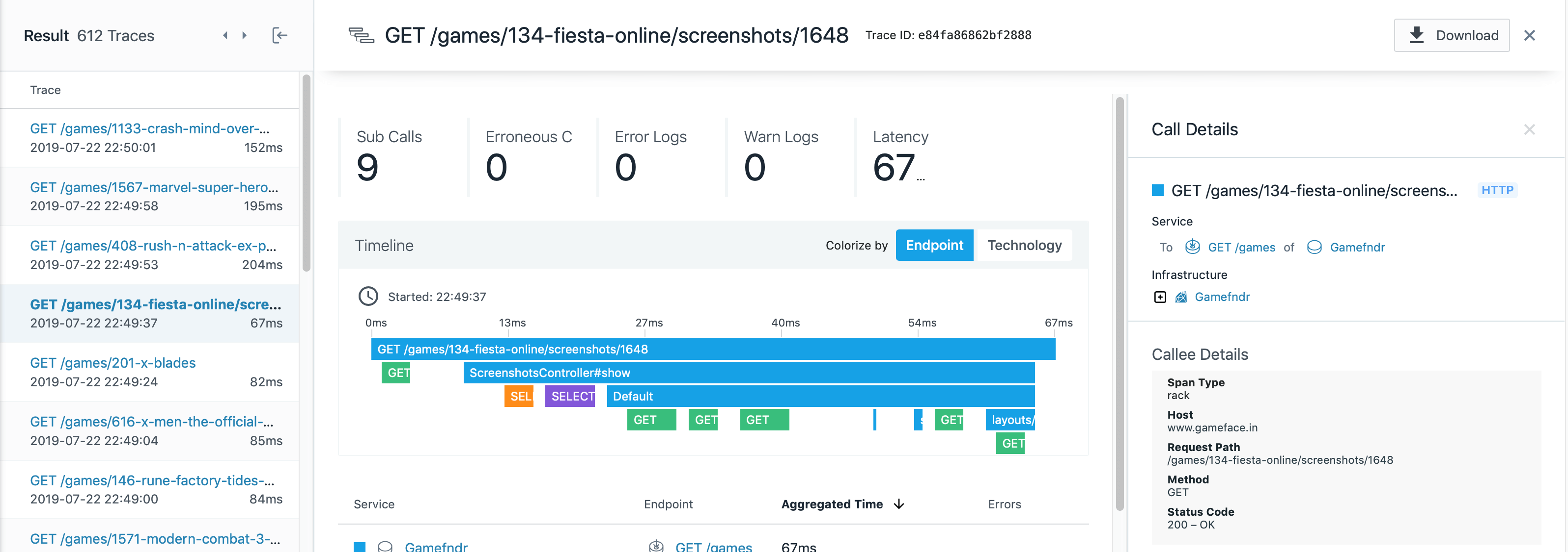 Ruby Distributed Tracing